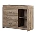 Rosebery Kids Contemporary Changing Table in Weathered Oak