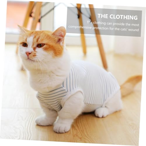 Ropa postoperatoria para gatos ideal para la convalecencia en el hogar 7