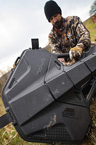 Plano Spire Crossbow Case, Black, Archery Bow Box Storage, Heavy-Duty Hard Crossbow Case For Optics And Quiver #TOP5