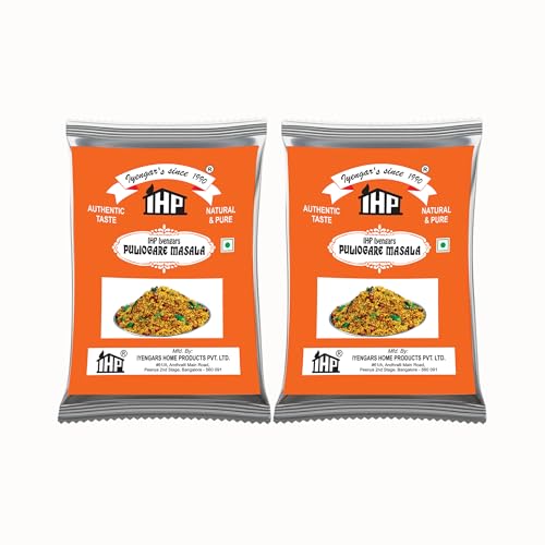 Image of IHP IYENGARS PULIOGARE MASALA 500 gm X 2 | Masala Pack Set of 2