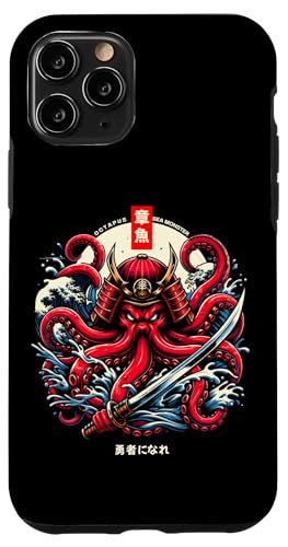 Octopus Sea Monster Aesthetic Japanese X}zP[X iPhone 11 Pro p
