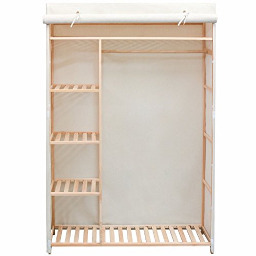 vidaXL-Armario-Portatil-Practico-Tela-y-Madera-de-Pino-110x40x170-cm-Armario