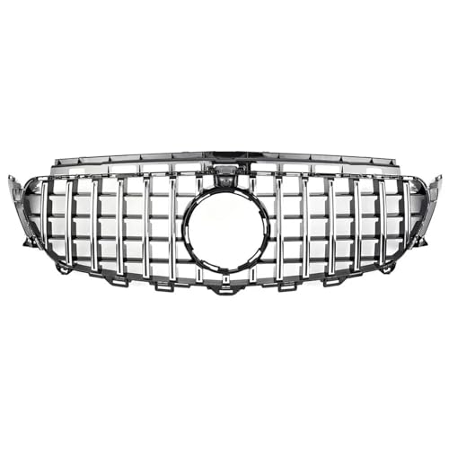 Grille de pare-chocs Benz W213 C238 2016-2019 calandre avant racing GT-Silver