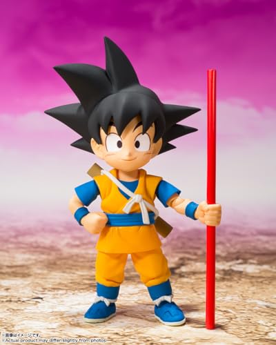 Image of Tamashii Nations - Dragon Ball DAIMA - S.H.Figuarts - Son Goku (Mini) Action Figure