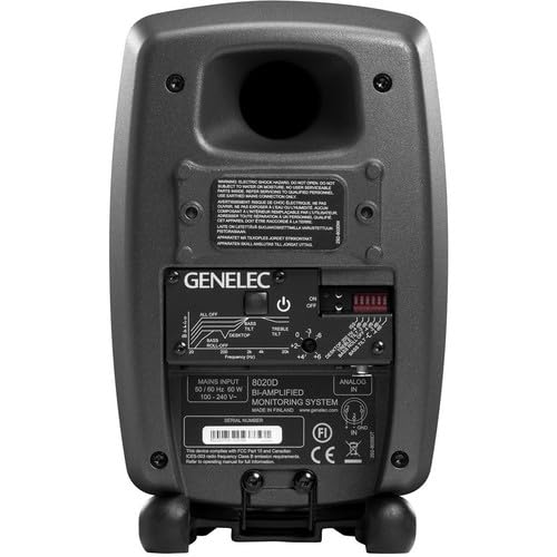 Genelec 8020D 2 Way Active Powered Nearfield Studio Monitor - 4