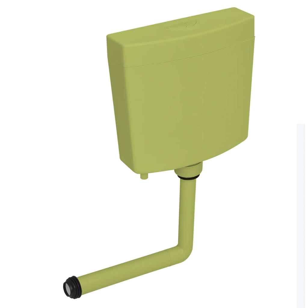 Cisterna de inodoro con entrada inferior Furniture Select de 3/6 L en verde oliva