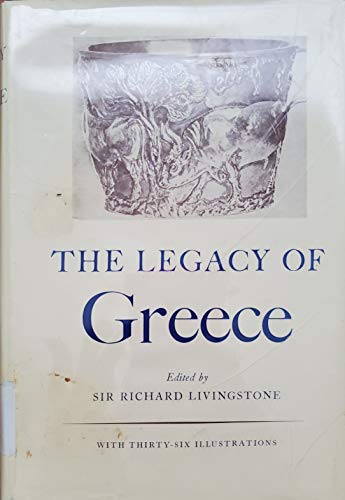 The Legacy of Greece B0014NGWNQ Book Cover