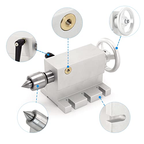 RATTMMOTOR 65 mm Tornio Centro Morse Kegel 2 Live