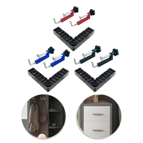 Bloc de localisation à angle droit en alliage d'aluminium durable