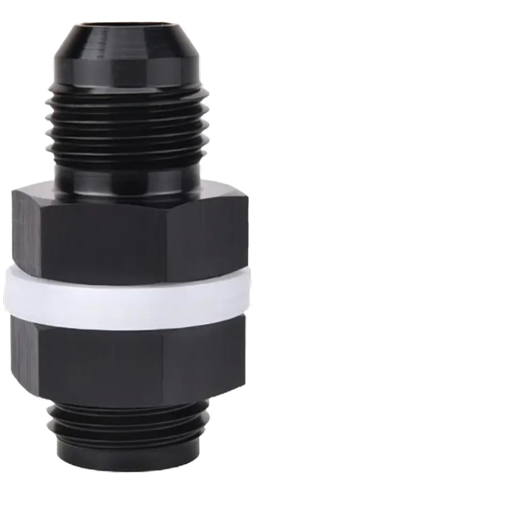 Fuel Cell Bulkhead Fitting Accessories AN6 AN8 AN10 Compatible with Black Fuel Cell Bulkhead Adapter(AN12)