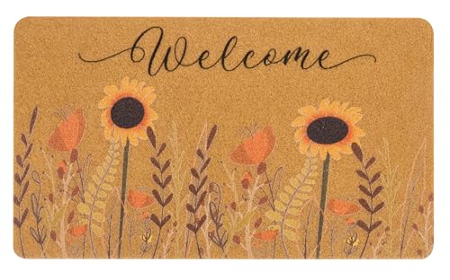 KorhLeoh Fall-Sunflower-Doormat-Welcome-Door-Mat...