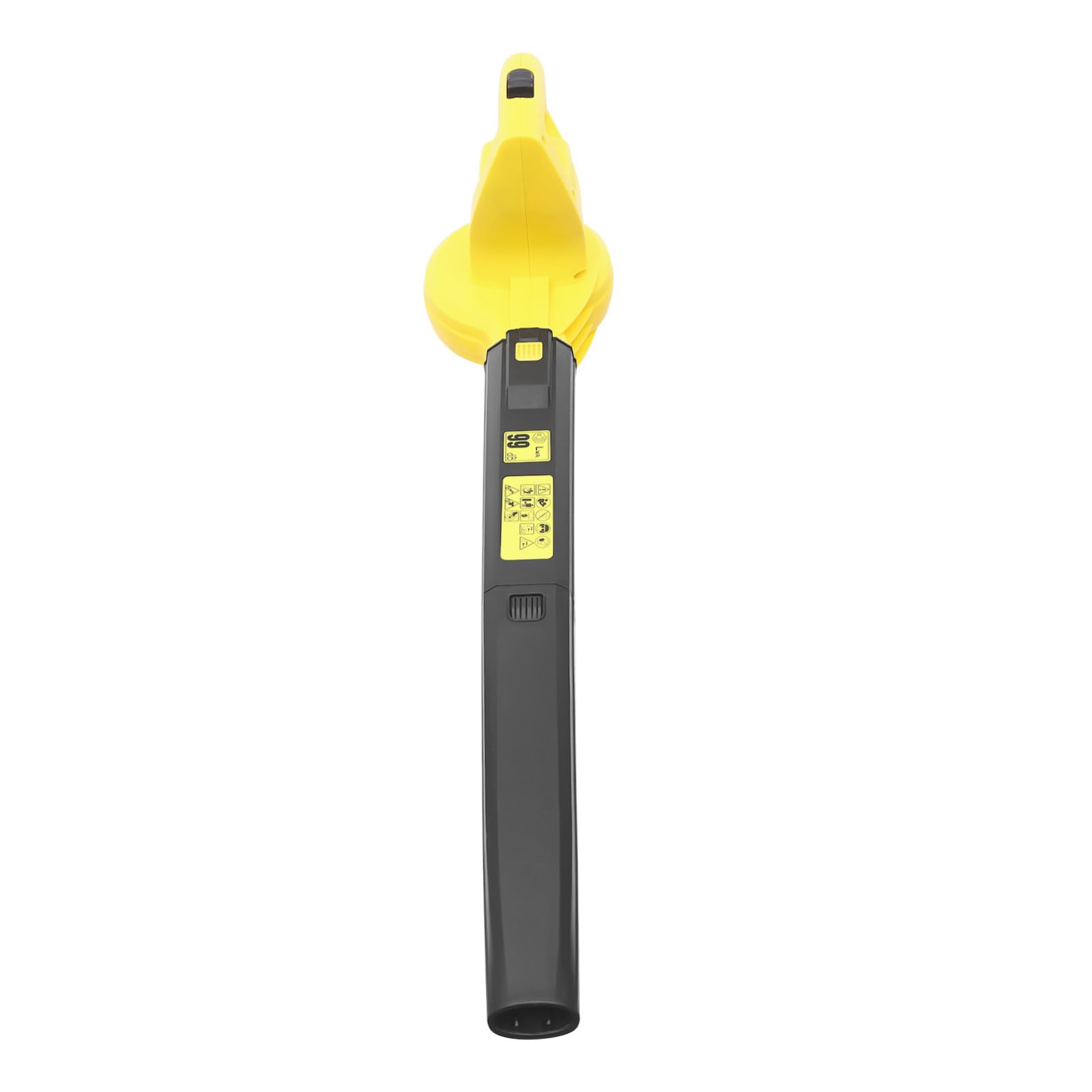 Soplador de hojas de 2000 W, soplador de hojas de mano, soplador de hojas con cable, 206 CFM, soplador de hojas eléctrico, pequeño soplador de hojas ligero, velocidad ajustable