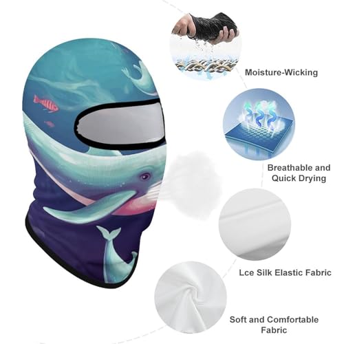 Balaclava para hombre, máscara para esquí y ciclismo, protector facial de invierno, pasamontaña multifuncional miniatura 3