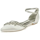 ballerina satin slippers GELEGENHEIT: Geeignet für formale, Bankette, geschäftliche, Braut-, Abschlussball-, Hochzeits-, Party-Kleider oder andere besondere Anlässe.