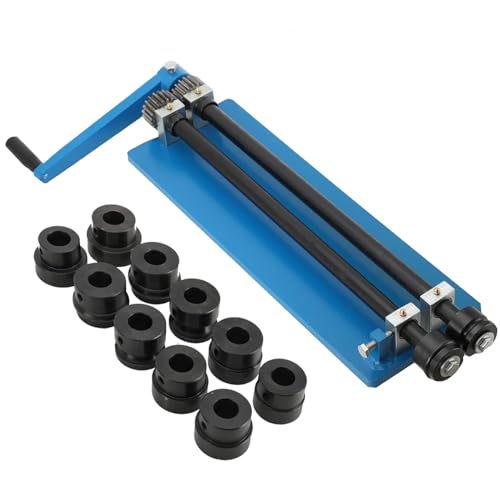 18-Zoll-Blech-Wulst-Rolle mit 6-Mann-Sätzen-Dreh-Schwenk-Former für Automobil-Platten-Formung und Dach-Projekte-Hand-Krank-Maschine