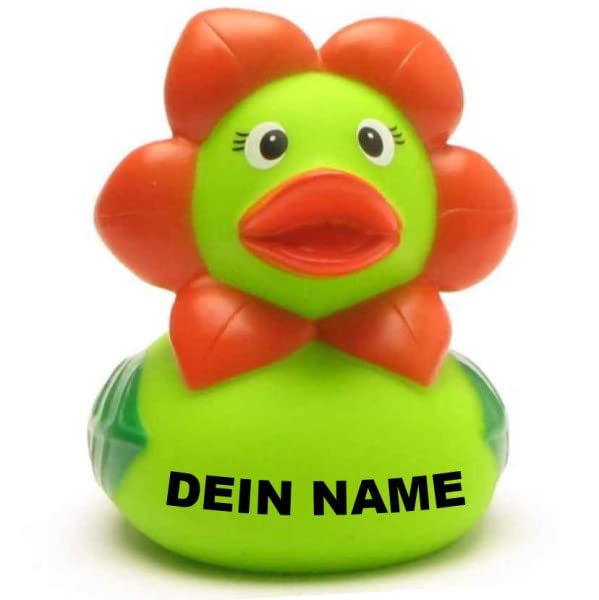 Bath Duck - Personalised (Flower Duck) — image 1