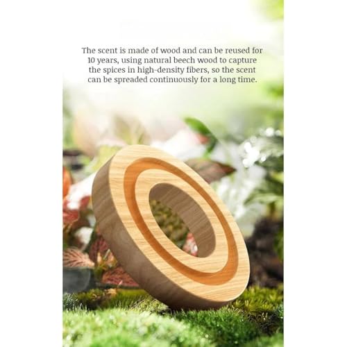 Image of Solar Aroma Car Air Freshener, Stylish Dashboard Rotating Perfume Diffuser, Rotating Aromatherapy, Solar Powered Autorotation Decoration for Car Interior, Refillable & Eco Friendly