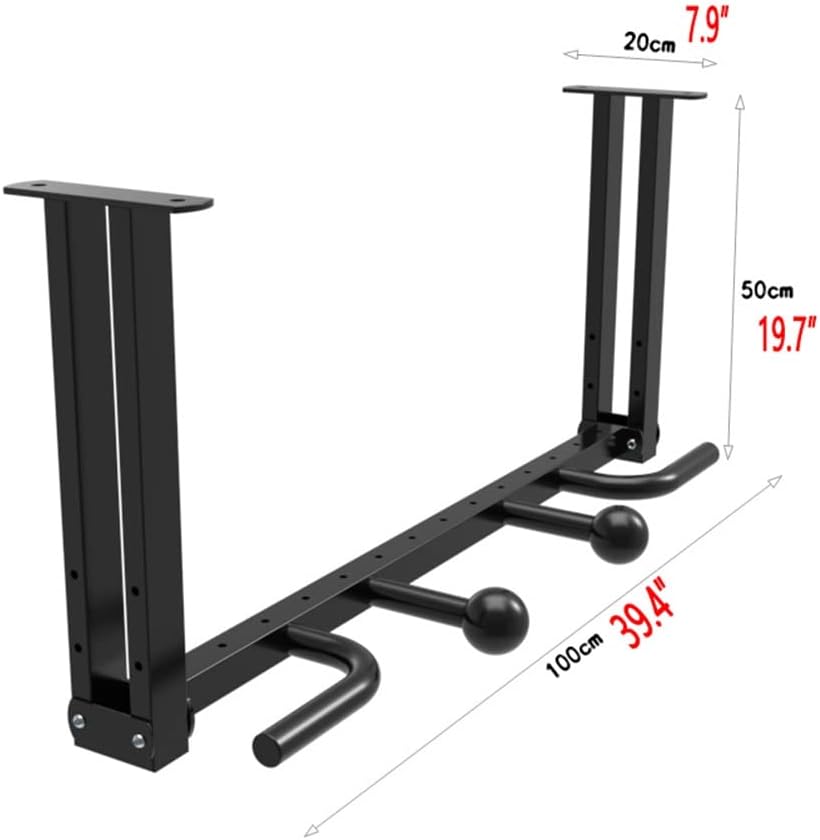 Wall Mounted Pull Up Bar, Height Adjustable Professional Strength Training Fitness Bar, for Home Garage Gym, Safe Load-Bearing 300kg (Color : Style 2) (Style 3)