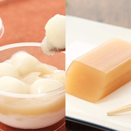 純白ゆり根スイーツ[白玉ぜんざい×4・ようかん×3][冷凍]十勝幕別町忠類産ゆり根
