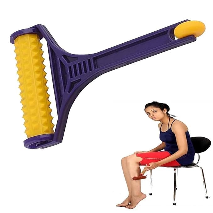Image of Acupressure Massage Kit, Wooden Combo with Microfibre Balls for Back, Neck, Shoulder, Knee Pain Relief