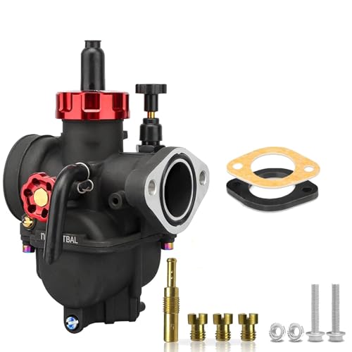 Carburateur NIBBI PE17MM-FL réglable avec gicleurs moto cross Suzuki