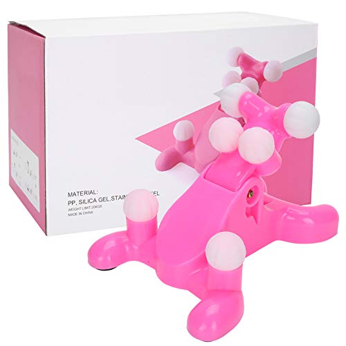 Masseur de cou, correcteur de massage de point de pression de cou d'épaule, relaxation de colonne cervicale de cou en silicone, traction de soulagement de douleur d'alignement de colonne cervicale