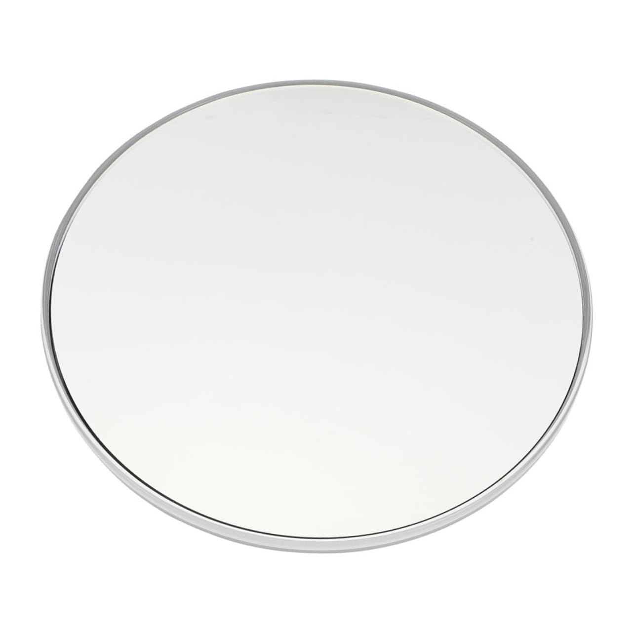 Miroir grossissant à ventouse 30x en acrylique argenté de salle de bain