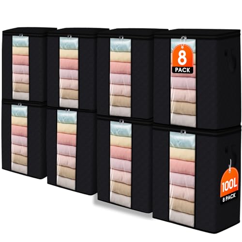 Sacs de rangement pliables de 100L pour l'organisation du placard