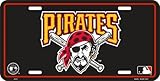 Pirates Classic Metal Auto Tag Embossed