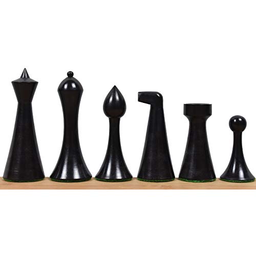 Jeu d'échecs Herman Ohme en buis véritable et palissandre doré