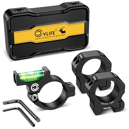 CVLIFE Scope Level, 30mm Scope Rings 1 in Ring Center Height for Tubes - image 8