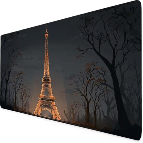 Tapis de souris gaming haute précision gris XXL 1000 x 500mm antidérapant