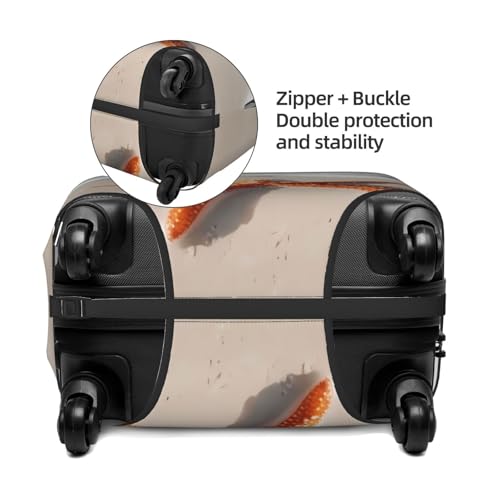 Beach Elastic Travel Luggage Cover, Washable Spandex Suitcase Protector, Anti-Scratch Fits 18-32 Inch4
