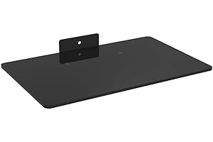 1443 Compact TV Wall Mount Shelf for DVD Player