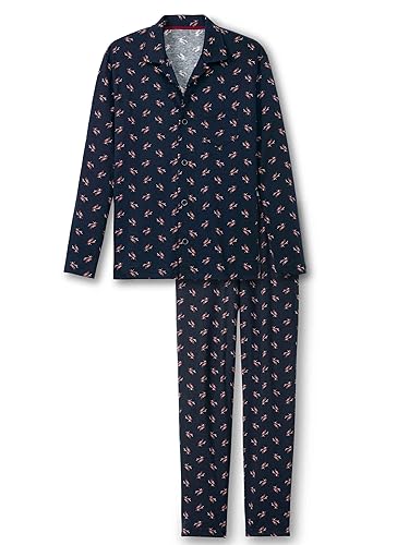 CALIDA pyjama homme haut de gamme en coton interlock doux - 4
