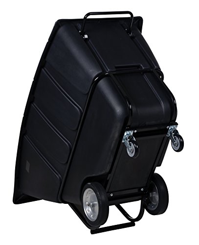 Carretilla pesada de plástico Vestil 1 yarda cúbica 2100 lb miniatura 7