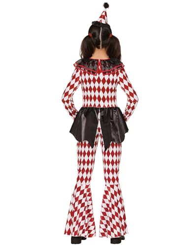 Disfraz Infantil Payaso Carnaval Rojo Spirit Halloween miniatura 2