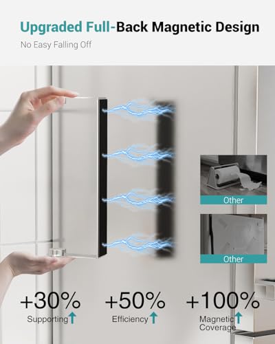 Image of PAROTO Magnetic Paper Towel Holder for Fridge, Silver Paper Towel Holder for Kitchen, Strong Magnet for Refrigerator, RV, Garage, BBQ, No Drilling, Kitchen & Bathroom Organizers and Storage