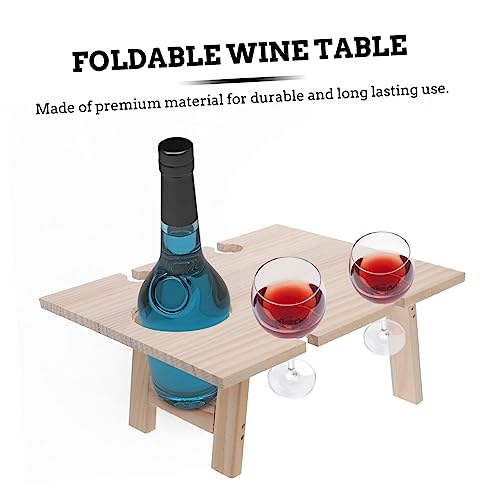 Table pliante extérieure avec design compact et structure amovible - 7
