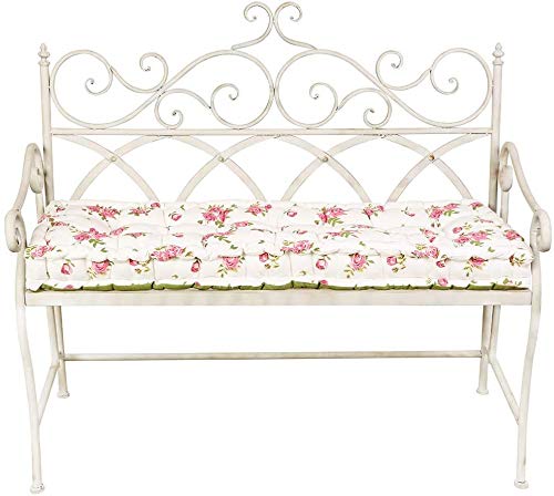 Dibor Floral Print Water Resistant Garden Bench Seat Pad Cushion (BM86)
