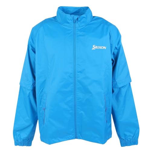 ダンロップ レインジャケット スリクソン SMR9001J ライトブルー M