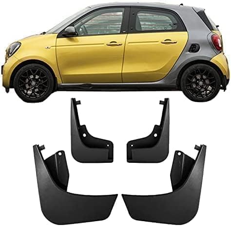Bavettes de Voiture Smart 453 Fortwo Forfour Anti Éclaboussures Boue