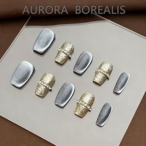 Set de 6 esmaltes en gel Cat Eye con efecto magnético miniatura 5