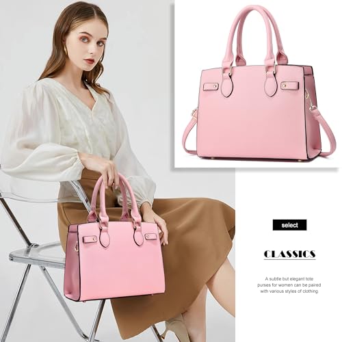 Image of DMICXEL Tote Bag Crossbody Purses for Women Shoulder Handbag PU Leather Top Handle Satchel Bags