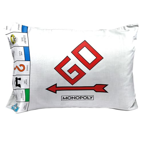 Taies d'oreiller Monopoly en microfibres douces lavables sans repassage - 3