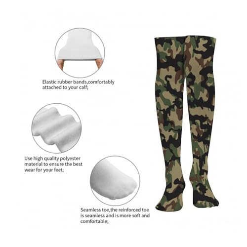 Women's Over Knee High Socks Long Tube Dresses Sock Fashion Cotton Thigh High Socks Stockings2