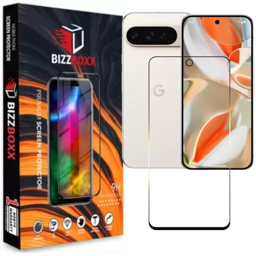 Image of Compatible With Google Pixel 9 Pro Tempered Glass Screen Protector Guard With Precise Edges - High Definition, Shatterproof, Easy Install, Anti-Fingerprint (Pixel 9 Pro) - Pack of 1