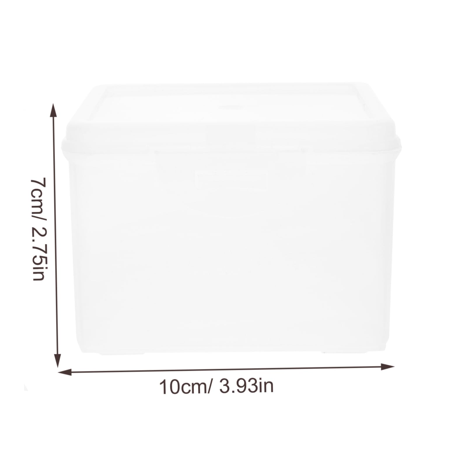 SOESFOUFU 3pcs Craft Paper Organizer Box Storage Bin Diy Scrapbook Paper Holder File Boxes Lids for Desktop