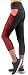 Neonysweets Women's Mesh Capri Yoga Pants Active Workout Leggings Grey M