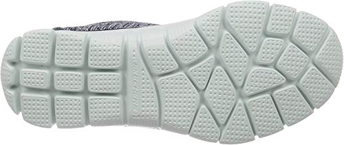 Skechers Skechers Women's Sport Empire Rock Around Sneaker, Navy Pink, 7 M US
